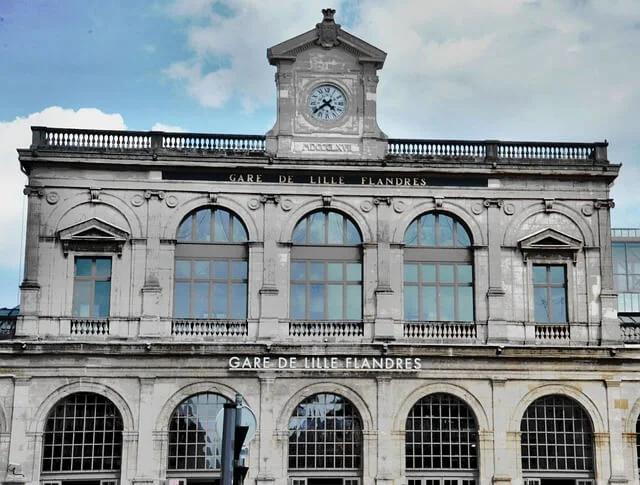 Gare de lille, capitale des Flandres
