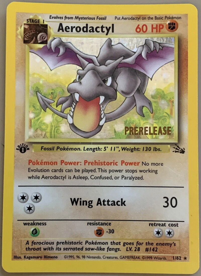 carte Pokémon First Editions
