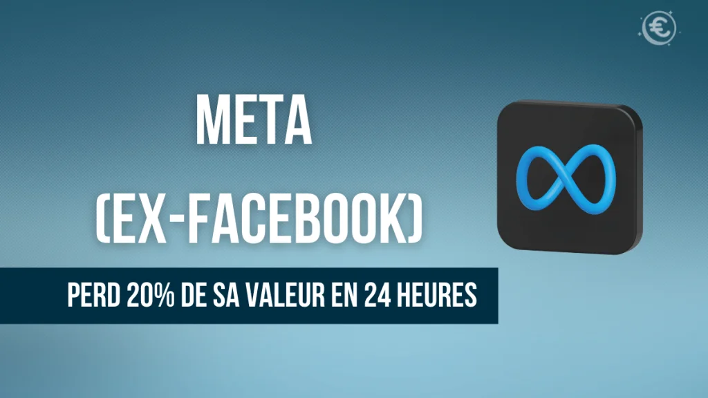 Meta perd 30% de sa valeur : Que s'est-il passé ?