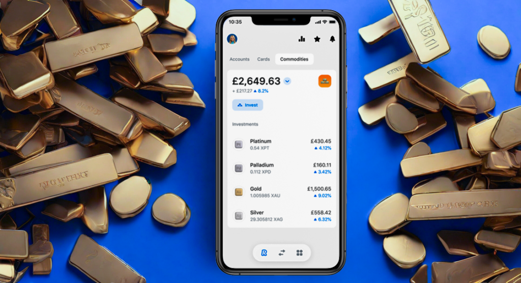 Bannière matière première Revolut