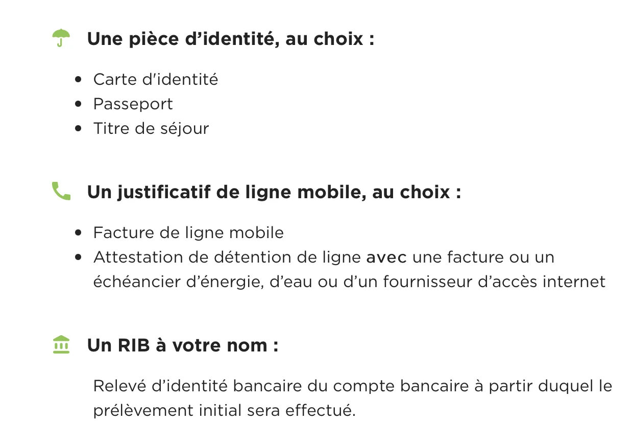 document obligatoire assurance vie