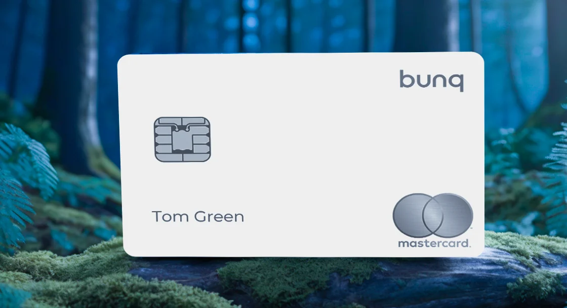 Bannière carte Bunq avis