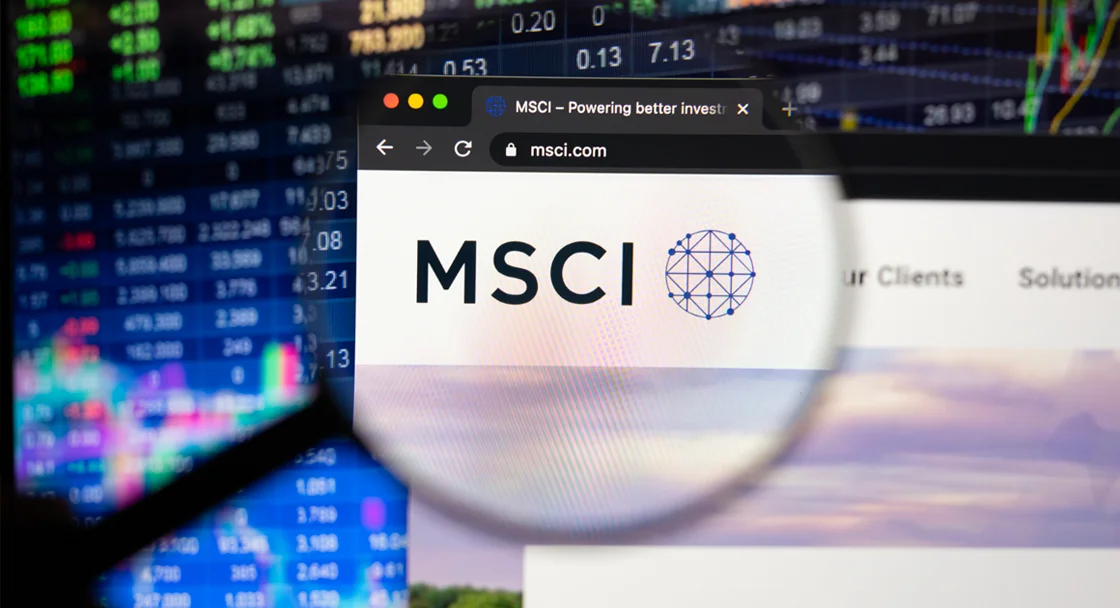 Bannière MSCI supprime la chine