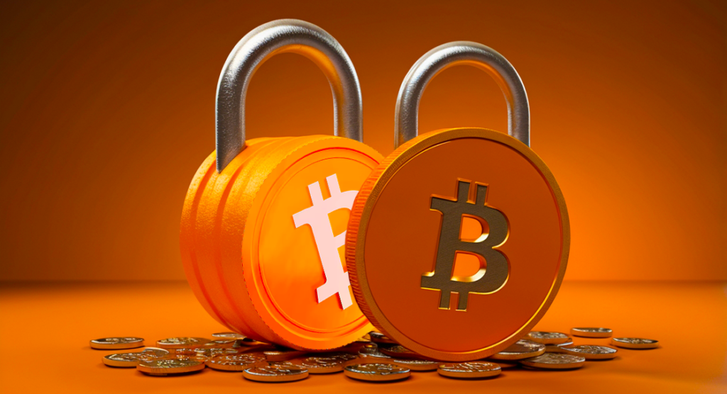 Bannière sécurité cryptomonnaie