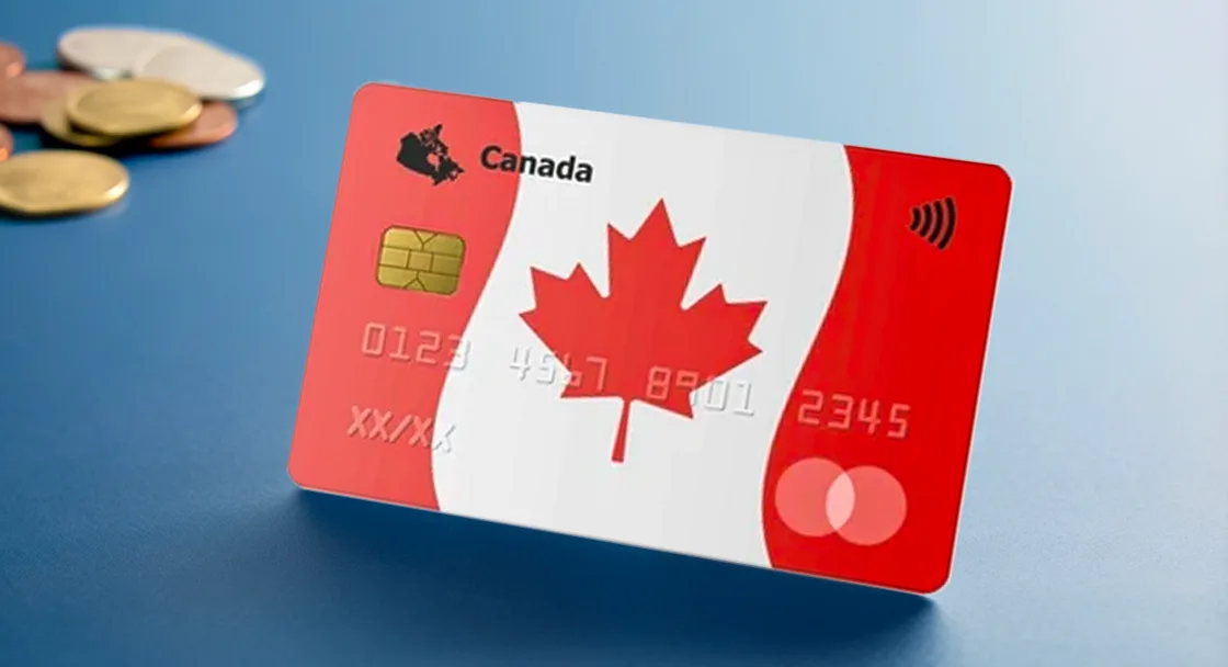 Bannière carte bancaire Canada