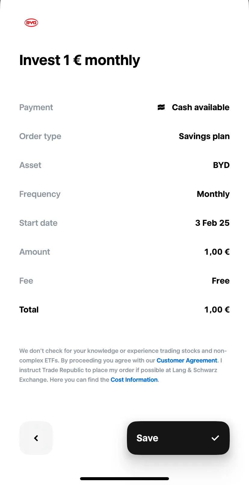 acheter action BYD