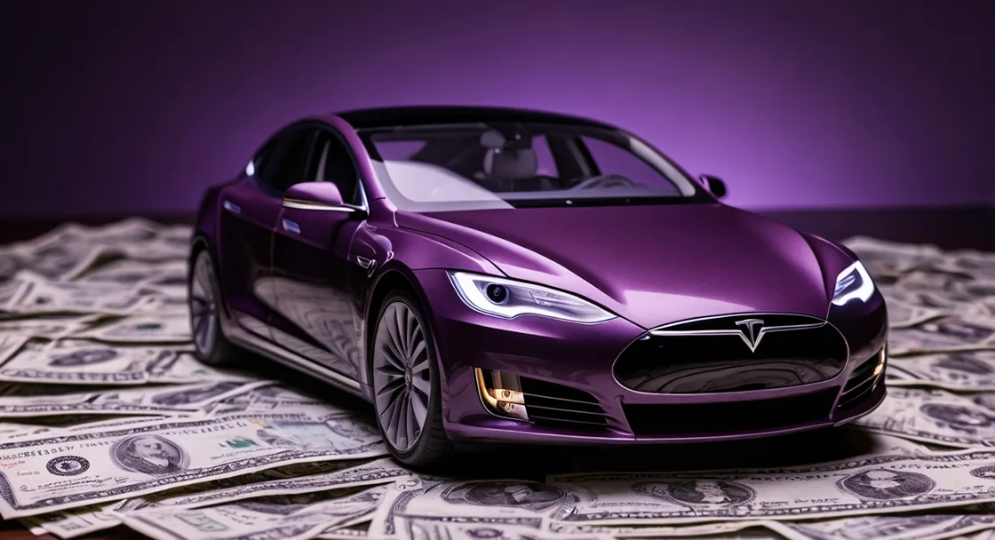 Bannière investir action tesla