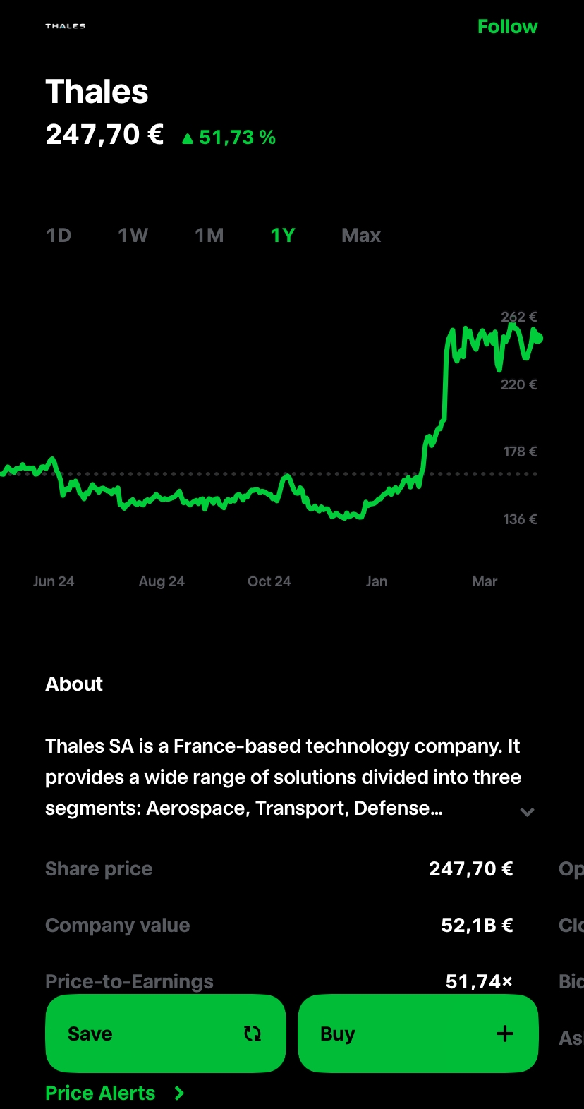 acheter action défense
