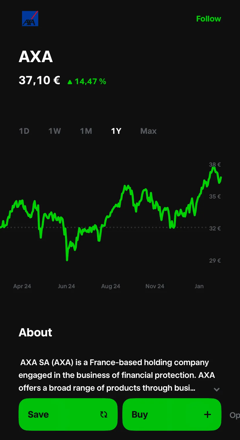 acheter action axa