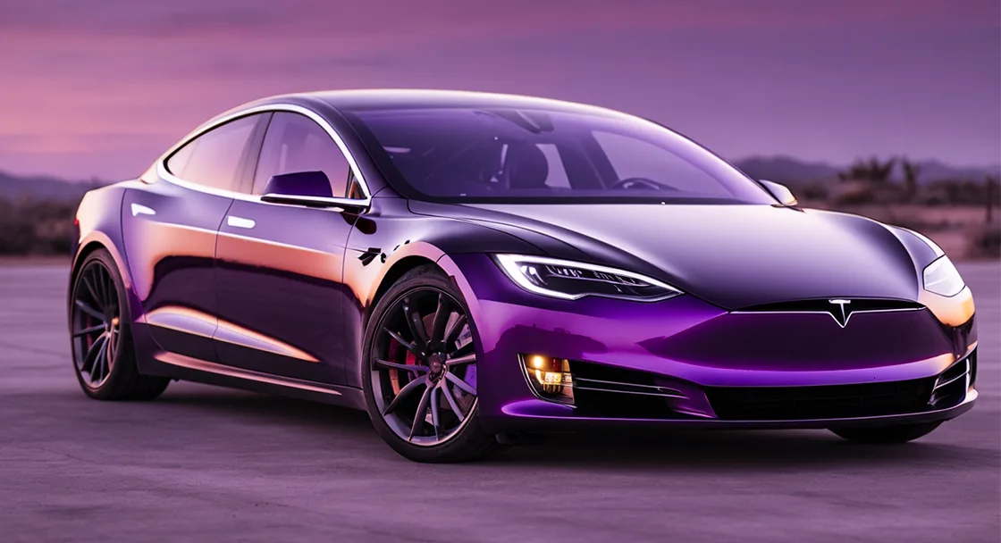 Bannière acheter action tesla